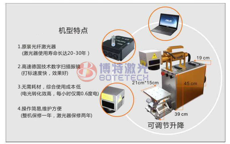 手持式激光打標機